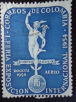 Stamps Colombia -  I Feria Exposición Internacional 1954-Bogotá