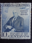Stamps Colombia -  MARCO FIDEL SUAREZ.