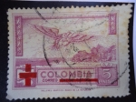 Stamps Colombia -  Cóndor de los Andes.