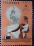 Stamps Colombia -  Derechos- Políticos-De-La Mujer.