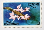 Stamps Bhutan -  Flor