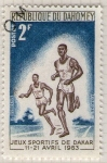 Stamps : Africa : Benin :  3 Dahomey-Juegos de Dakar 1963