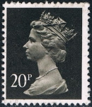 Sellos de Europa - Reino Unido -  ISABEL II TIPO MACHIN 26/09/89 DENT 14 3/4 X 14 1/4 M 1223C
