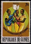 Stamps : Africa : Guinea :  ANNE INTERNATIONALE DE LA FEMME
