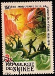 Stamps Guinea -  150 éme ANNIVERSAIRE DE LA NAISSANCE ·Jules Verne 1828-1978