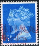 Stamps United Kingdom -  150 ANIV. DEL SELLO. REINAS VICTORIA E ISABEL II. M 1240C