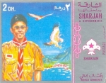 Stamps United Arab Emirates -  jamboree mundial
