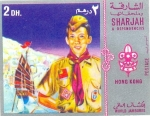 Stamps United Arab Emirates -  jamboree mundial