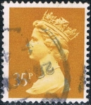 Stamps : Europe : United_Kingdom :  ISABEL II TIPO MACHIN 10/09/91 M 1360C