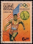 Stamps Guinea Bissau -  Los Angeles - 84