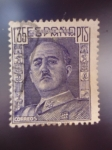Stamps Spain -  General Franco.-Tipo 1942