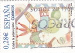 Stamps Spain -  Estaba la pájara pinta     (J)