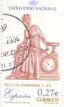 Stamps Spain -  Reloj de Sobremesa s.XIX            (J)