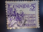 Stamps : Europe : Spain :  Ed:1062- El Cid - Auxilio a las Victimas de la Guerra 1946.