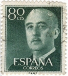 Stamps Spain -  Franco