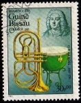 Stamps Guinea Bissau -  G. F. HÄNDEL 1685 - 1759