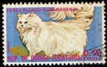 Stamps : Africa : Equatorial_Guinea :  Persa Blanco Ojos Naranja