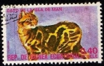 Stamps : Africa : Equatorial_Guinea :  Gato de la Isla de Man