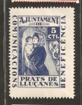 Stamps : Europe : Spain :  BENEFICIENCIA PRATS DE LLUCANES