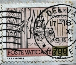 Sellos de Europa - Vaticano -  Catedral