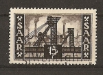 Stamps : Europe : France :  Instalaciones Mineras.