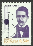 Stamps Spain -  Julián Arcas