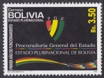 Stamps Bolivia -  Procuraduria General del Estado
