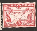Stamps Spain -  CRUZ ROJA