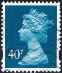 Stamps United Kingdom -  ISABEL II TIPO MACHIN 25/04/2000. M 1863