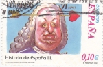Sellos de Europa - Espa�a -  Historia de España  -FERNANDO VI (1746)     (J)