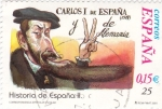 Sellos de Europa - Espa�a -  Historia de España  -CARLOS I de ESPAÑA y V de ALEMANIA( 1518)    (J)