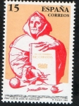 Stamps Spain -  3119-  Centenarios.Fray Luis de León.