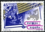 Stamps Spain -  3117-  Europa. Europa espacial. OLYMPUS-1.