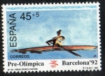Sellos de Europa - Espa�a -  3106- Barcelona ' 92.  VI Serie Pre-olímpica. Remo.