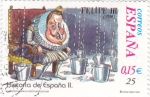 Stamps Spain -  Historia de España  -FELIPE III     (J)