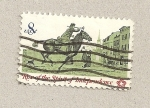 Stamps United States -  Levantamiento del espíritu por la independencia