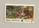 Stamps United States -  Haym Salomon,Heroe financiero