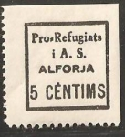 Stamps Spain -  ALFORJA PRO REFUGIADOS