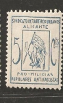 Stamps Spain -  ALICANTE SINDICATO DE CARTEROS URBANOS