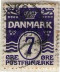 Sellos de Europa - Dinamarca -  25