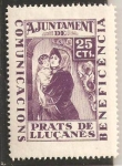 Stamps Spain -  PRATS DE LLUCANES BENEFICIENCIA