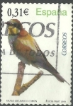 Stamps : Europe : Spain :  Abejaruco común