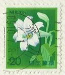 Stamps : Asia : Japan :  FLOR
