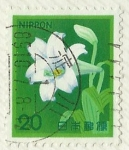 Sellos de Asia - Japn -  FLOR