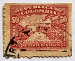 Stamps Colombia -  Quinta de Sanpedro Alejandrino