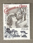 Sellos de Europa - Italia -  Centenario Cine