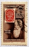 Stamps Colombia -  Centenario del Primer sello postal Colombiano