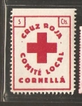 Sellos de Europa - Espaa -  CRUZ ROJA COMITE LOCAL CORNELLA
