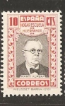 Stamps Spain -  PEDAGOGOS