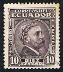 Sellos de America - Ecuador -  R. CRESPO TORAL